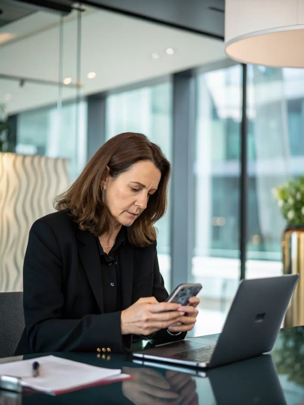 An engaging image featuring a modern website design and a person watching an AI video course on a laptop. The image should represent learning and user-friendly design.